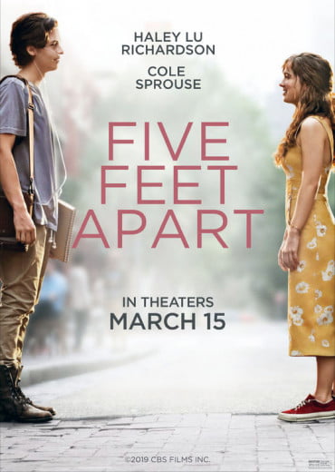دانلود فیلم Five Feet Apart 2019 دوبله فارسی