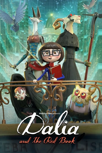 دانلود انیمیشن Dalia and the Red Book 2024 دوبله فارسی